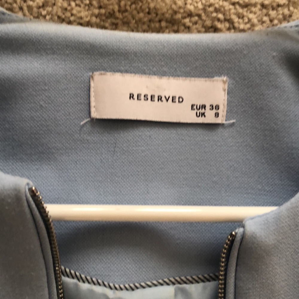 Blue Reserved Coat - Picture 2 of 3